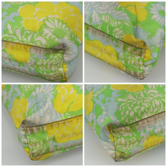 PRADA Tote Bag Nylon Yellow Gold Auth EC197 - Picture 16 of 16